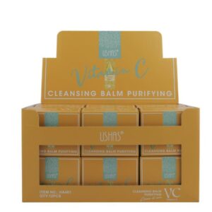 Balsam Demachiant Purifiant cu Vitamina C USHAS Iluminare și Curățare Profundă, 63g