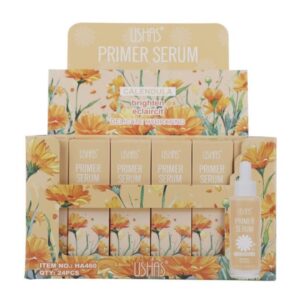 Ser Primer USHAS cu Gălbenele – Ten Hidratat, Luminos și Pregătit pentru Machiaj
