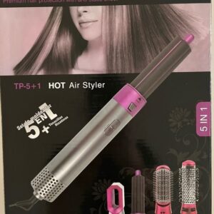 Perie de Styling 5 în 1 – Aer Cald Profesional pentru Acasă sau Salon