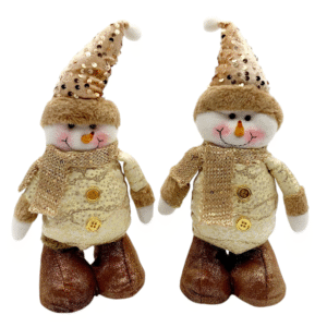 Figurină de Crăciun Om de Zăpadă 35cm – Decor Magic pentru Sărbători, Perfect pentru Cadou & Ambianță Festivă