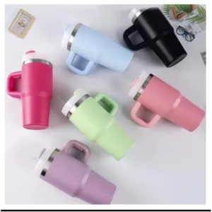 Mini Cană Termos Portabilă – Perfectă pentru Birou, Acasă sau Călătorii 0.5 L